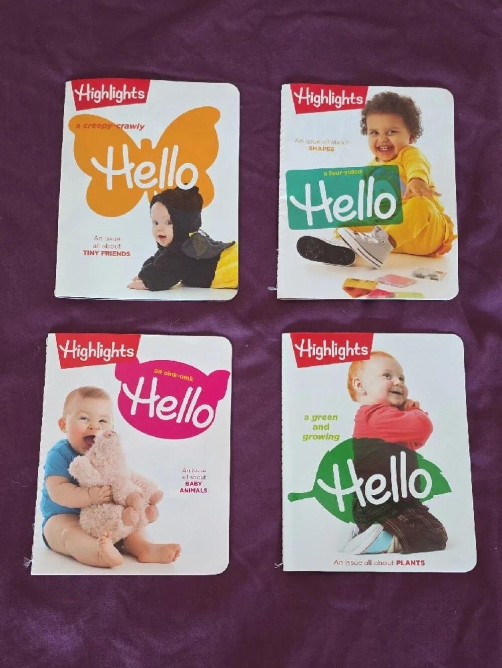 Hello Baby Highlights Magazine Set - Multicolor Early Learning Pack